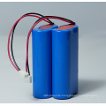 18650 Li-Ionen-Batterie 7,4 V 2500mAh, Graphen-Batterie mit tiefen Zyklus für Spielzeug / Fernbedienung